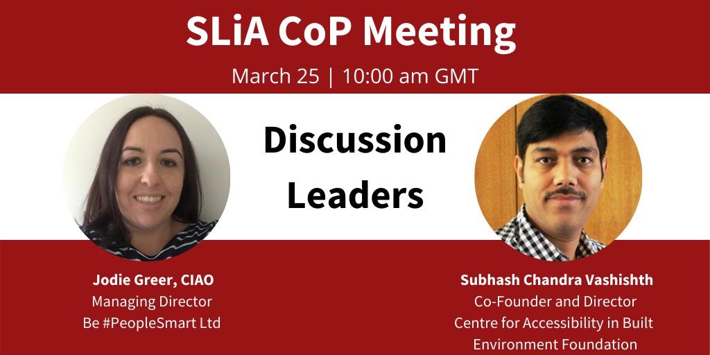 Title of Presentation, headshots of speakers